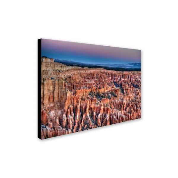 Pierre Leclerc 'Bryce Dawn' Canvas Art,16x24